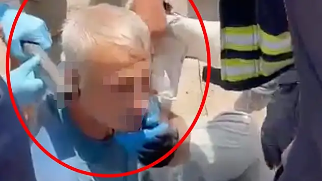 50 yaşındaki Erkan'ın başına demir saplandı