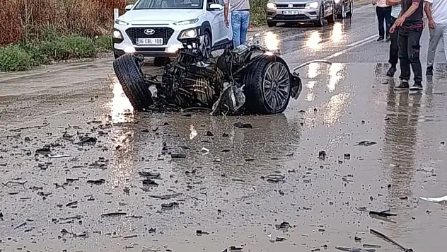 Otomobil ile TIR çarpıştı 1 ölü