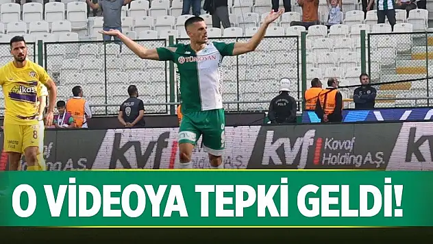 Konyaspor taraftarının rahatsız olduğu videoda güncelleme!
