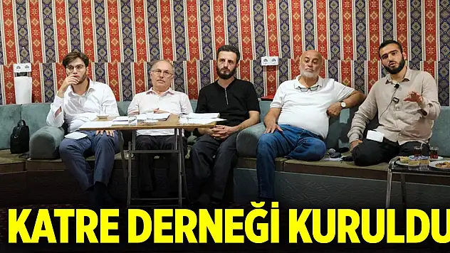 KATRE Derneği kuruldu ve ilk genel kurulunu gerçekleştirdi