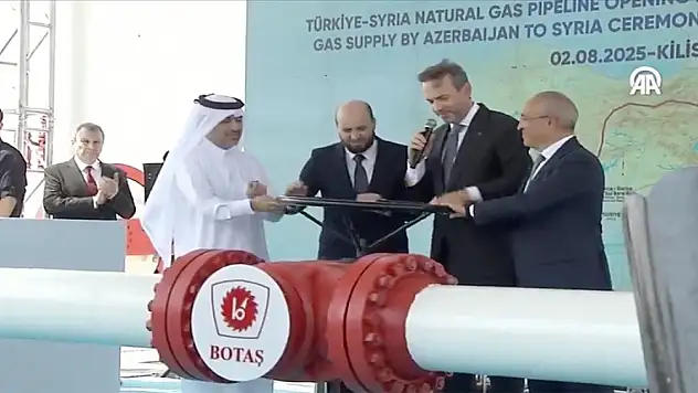 Son Dakika! Türkiye'den Suriye'ye ilk doğal gaz akışı başladı