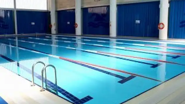 Beyhekim yüzme havuzu açıldı