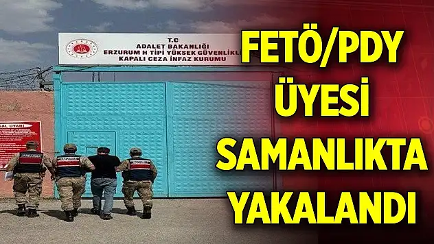 FETÖ/PDY üyesi samanlıkta yakalandı