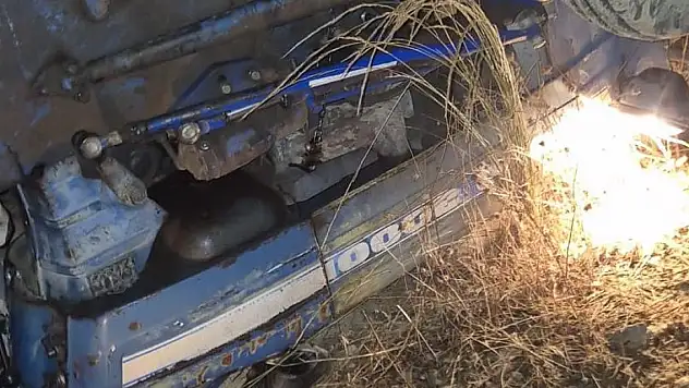 Traktör devrildi: 1 kişi hayatını kaybetti