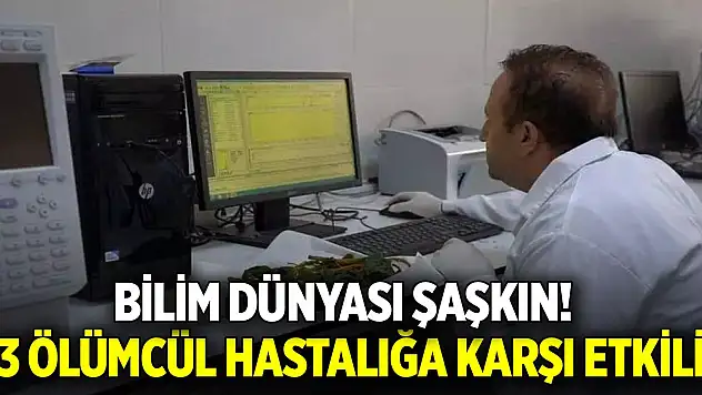 Bilim dünyası şaşkın! 3 ölümcül hastalığa karşı etkili