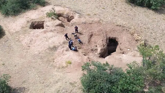 Define avcıları dronla tespit edildi