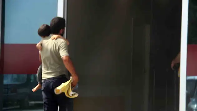 Konya'da çocuk damdan düştü