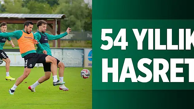Konyaspor 54 yıllık hasreti bitirmek istiyor