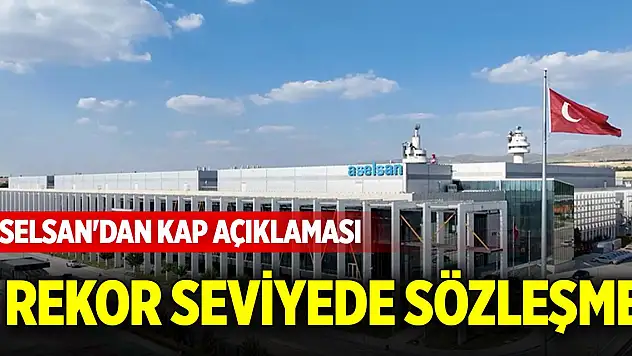 ASELSAN'dan KAP açıklaması... Rekor seviyede yeni ihracat sözleşmesi