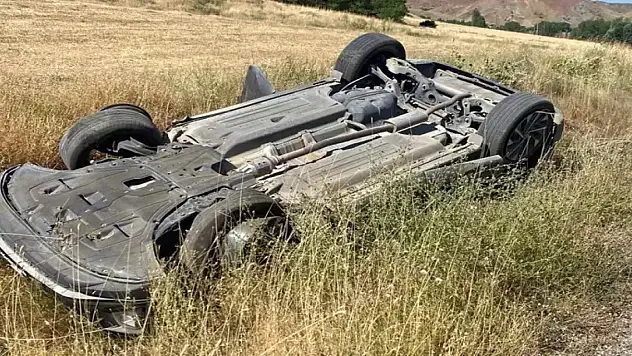 Kaymakam köy ziyareti dönüşü trafik kazası geçirdi