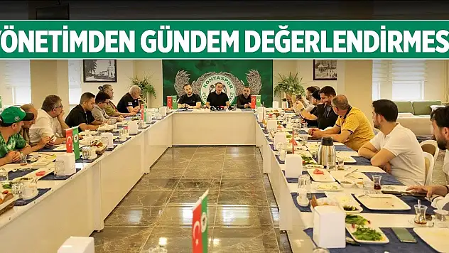 Konyaspor'da Cengiz Yönet takımın son durumunu paylaştı!