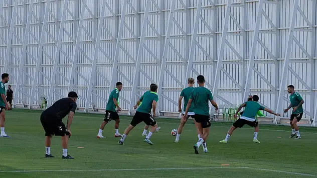 Konyaspor, Eyüpspor maçı hazırlıklarını sürdürüyor