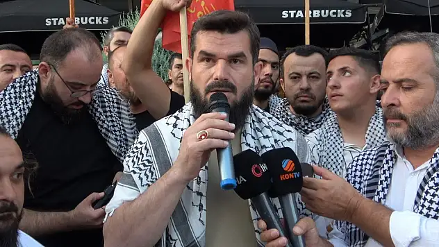 Binlerce ruh tek beden! Konya'da Gazze için dev protesto