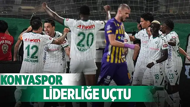 Konyaspor lige lider başladı!
