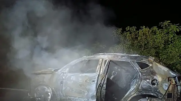 Seyir sırasında alev aldı