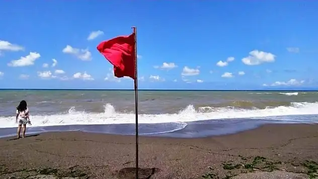 Denize girmek yasaklandı