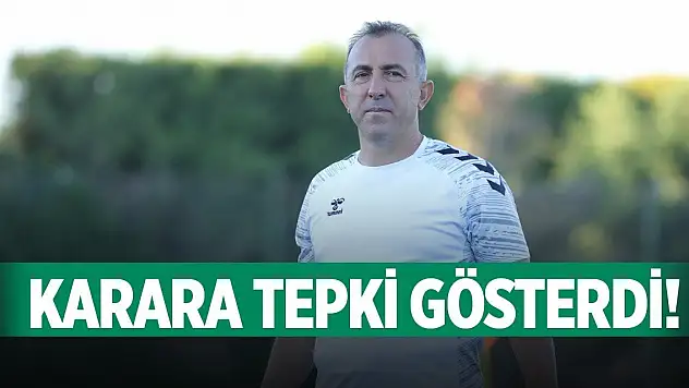 Konyaspor'da Recep Uçar o karara tepki gösterdi!