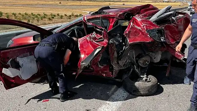 Ankara-Niğde Otoyolu'nda kaza: 1 ölü, 3 yaralı