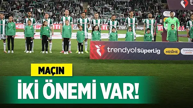 Konyaspor'da çifte heyecan!