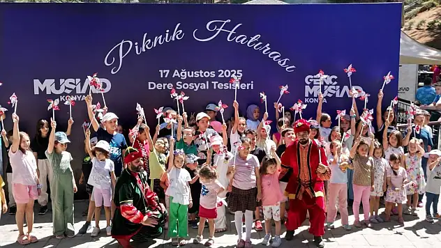 MÜSİAD Konya üyeleri geleneksel piknik programında buluştu