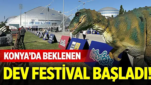 Konya'da beklenen dev festival başladı!