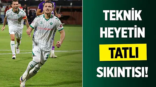 Konyaspor'da teknik heyeti zorlayacak kararlar!