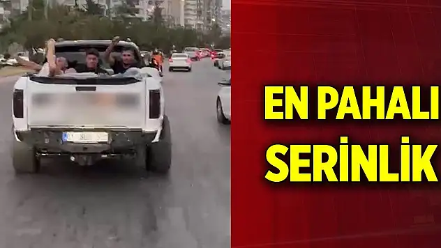 En pahalı serinlik... 60 bin TL ceza yedi