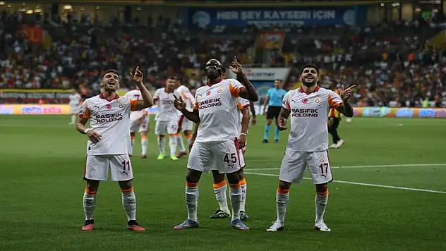 Galatasaray, Kayserispor'u farklı geçti