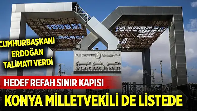 Cumhurbaşkanı Erdoğan talimatı verdi: Hedef Refah Sınır Kapısı