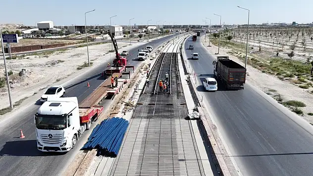 Stadyum-Şehir Hastanesi Tramvay Hattı'ndaki çalışmalar incelendi