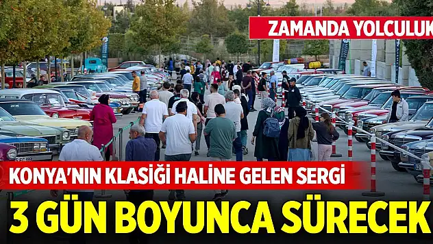 Konya'nın klasiği haline gelen sergi 3 gün boyunca sürecek