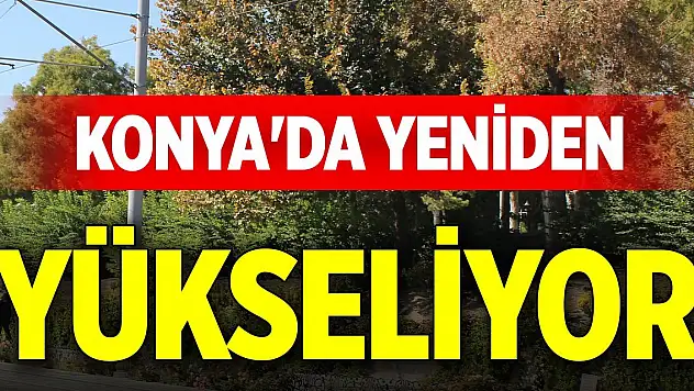 Konya'da yeniden yükseliyor