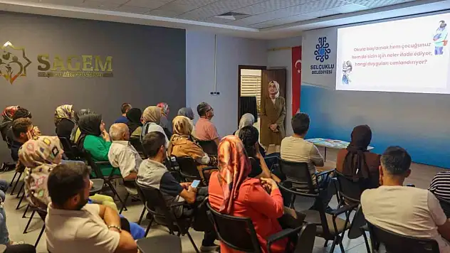 Konya'da aileler bilinçlendi