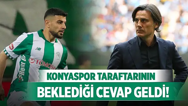 Konyaspor taraftarının beklediği cevap geldi!