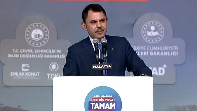 Bakan Kurum: Evine girmeyen tek bir kardeşimizi bırakmayana kadar çalışacağız