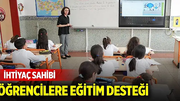 İhtiyaç sahibi öğrencilere eğitim desteği: 1.5 milyar lira kaynak aktarıldı