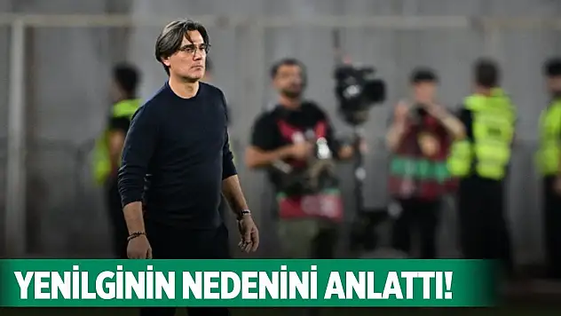 Vincenzo Montella tarihi yenilginin nedenini söyledi!