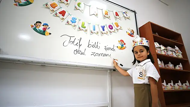 Yeni eğitim öğretim yılı başladı