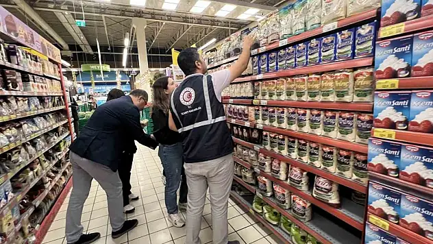 Konya'da 31 bin ürün denetlendi