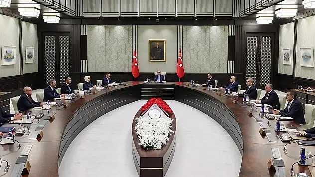 Cumhurbaşkanlığı Kabinesi toplandı