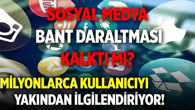 Milyonlarca kullanıcıyı yakından ilgilendiriyor! Sosyal medya bant daraltması kalktı mı?
