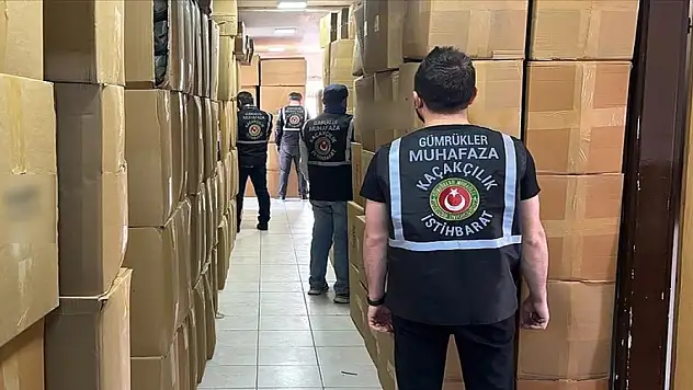 Gümrük kapılarında operasyon! Değeri 2 milyar 741 milyon lira...