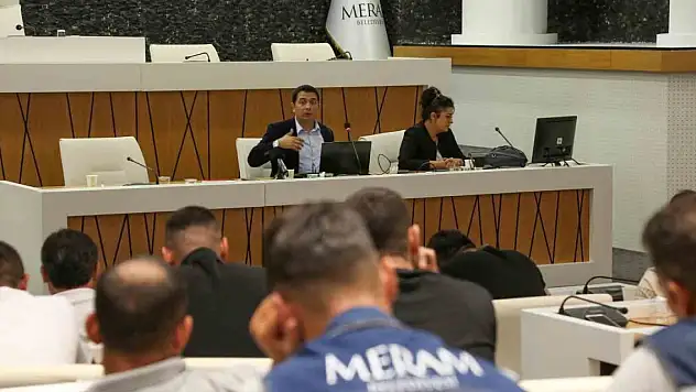 Meram Belediyesinden personele tehlikeli madde eğitimi