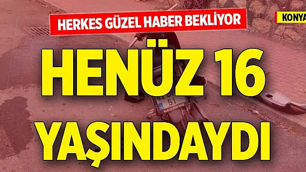 Konya'da motosiklet kazası: Çocuk ağır yaralandı
