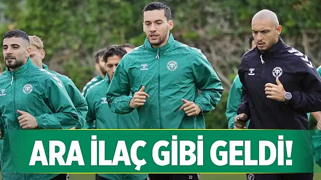 Konyaspor'a o futbolculardan iyi haber!