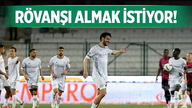 Konyaspor o baskıyı kırmak istiyor!