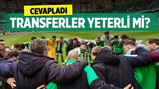 Konyaspor'da teknik heyet kadroyu yeterli görüyor mu?