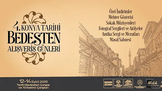 4'üncü Tarihi Bedesten Alışveriş Günleri