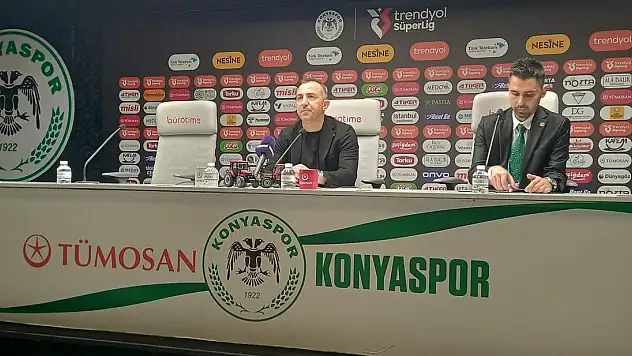 Konyaspor Teknik Direktörü Recep Uçar, yenilginin nedenini söyledi!