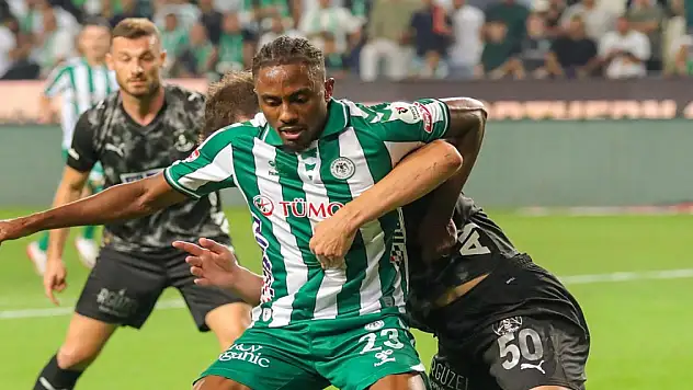 Konyasporlu Andzouna alışkanlığına devam ediyor!